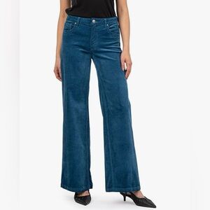 Kut from the Kloth High-Rise Wide Leg Clean Hem Pants